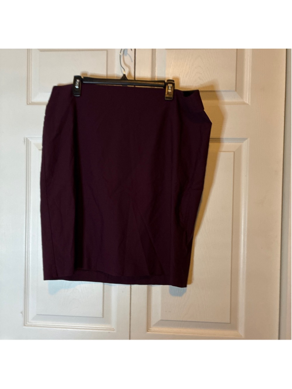 Women's Elle Burgundy Pencil Skirt Size XXL